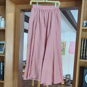 Flowy Dusty Pink Maxi